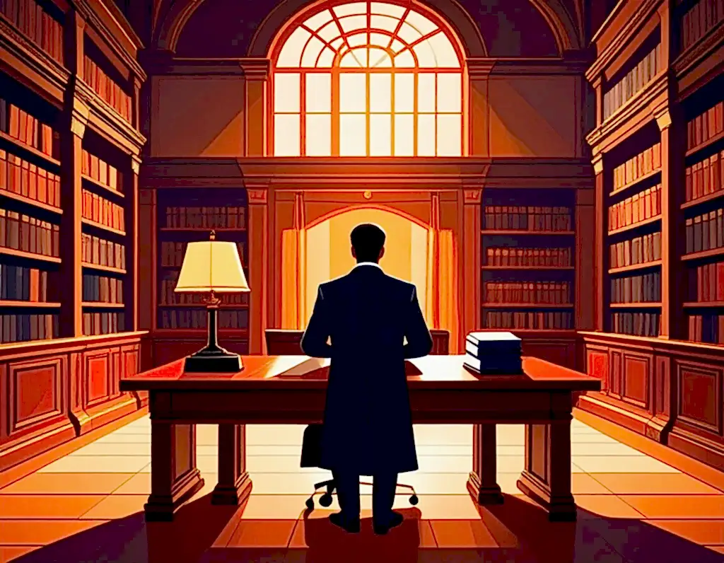 Hukuk büromuzun davalara ve müvekkil sorunlarına yaklaştığı derinlemesine analiz ve çözüm odaklı düşünce sürecini gösteren görsel.